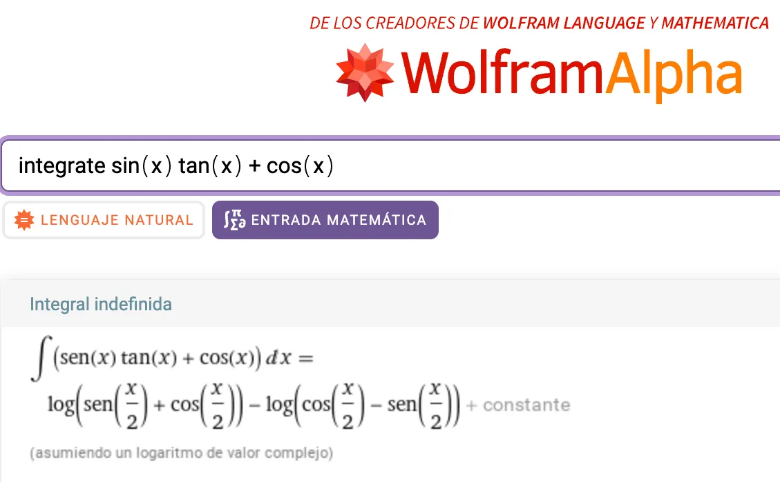 wolfram-alpha results